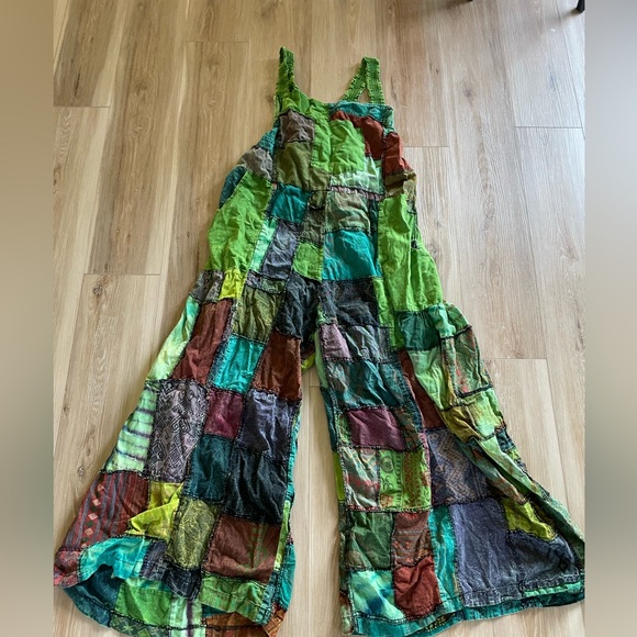 Patchwork overalls - Picture 1 of 5